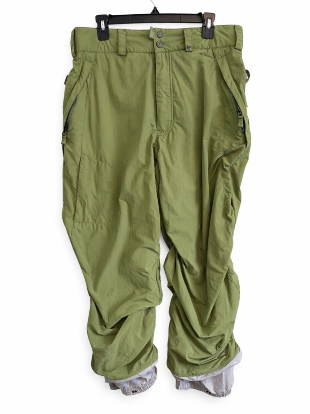 Burton Snowboard Pants Olive Green Waterproof Ski Snow Pants Size M/L